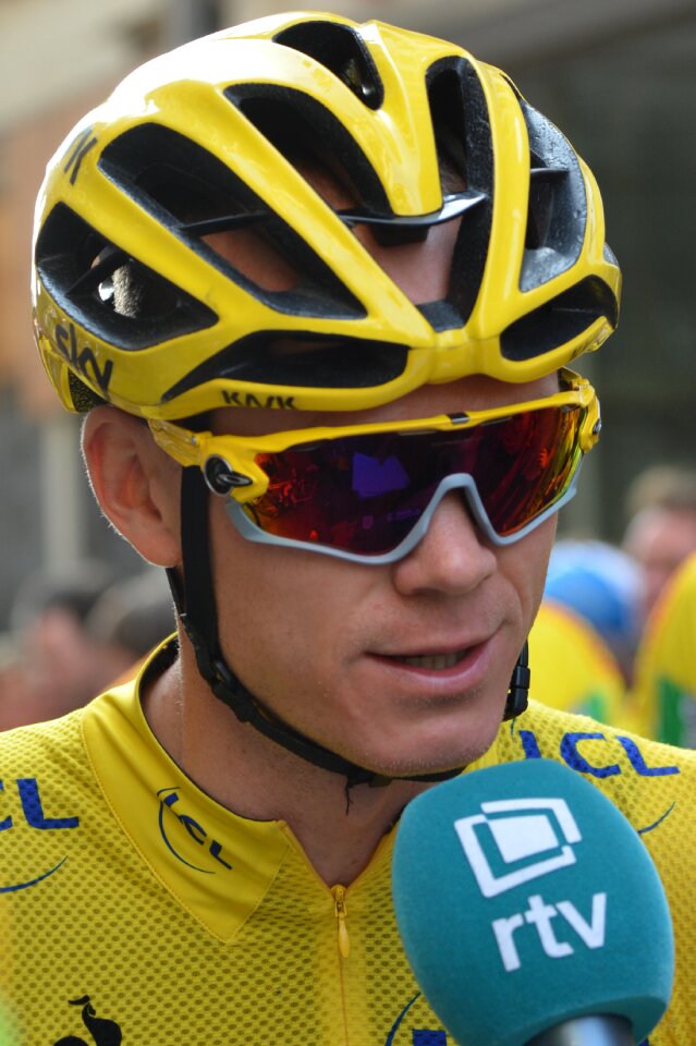Celebrity cyclist professional road bicycle racer