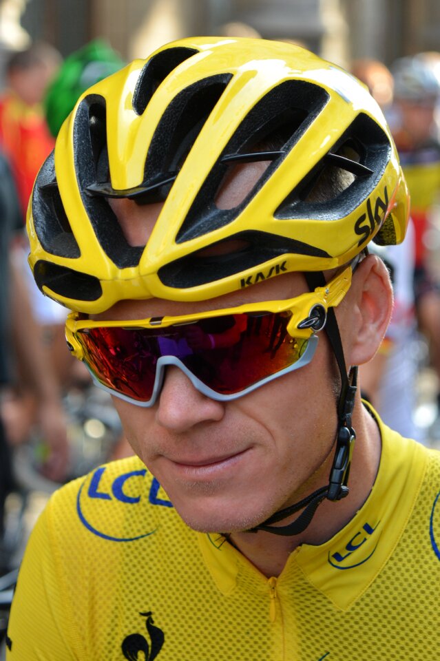 Celebrity cyclist professional road bicycle racer