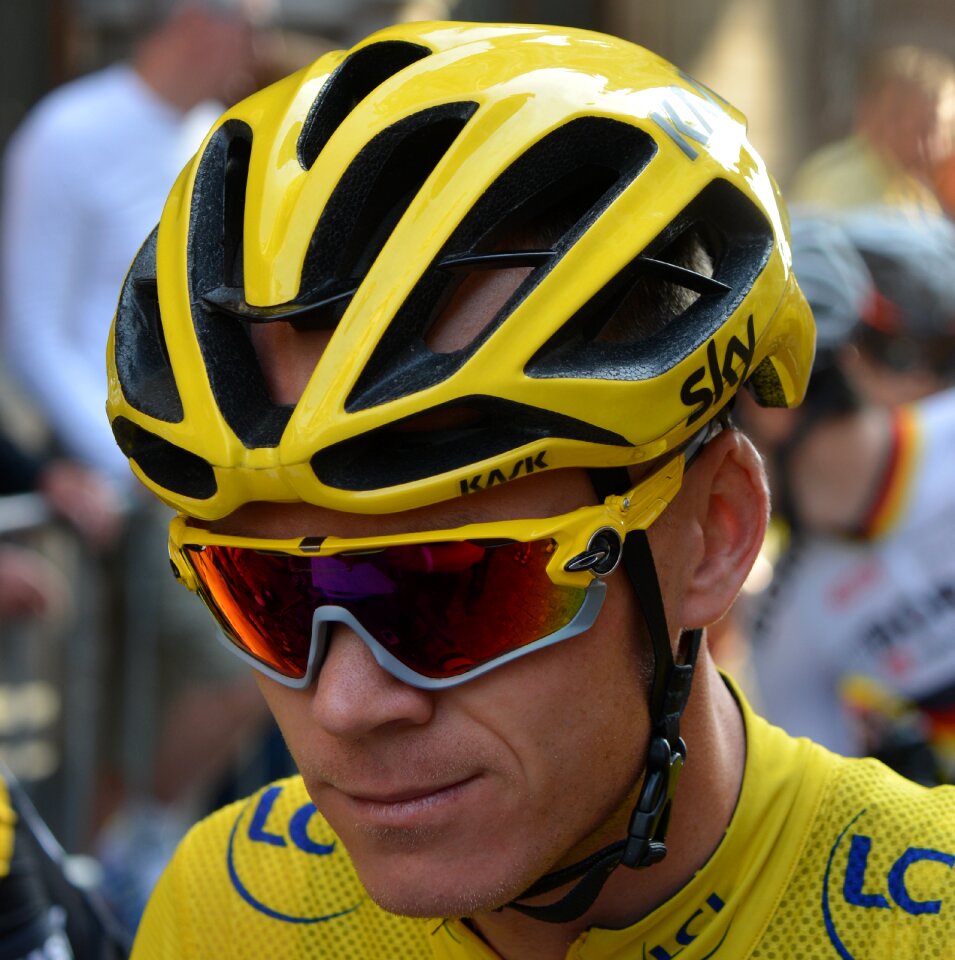 Celebrity cyclist professional road bicycle racer