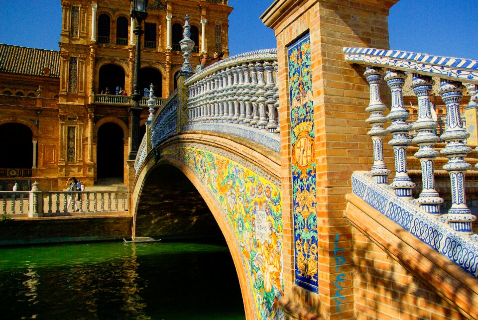 Seville bridge instead of spain