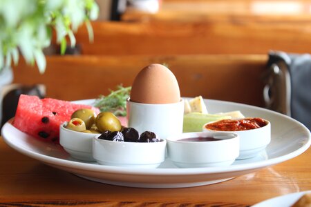 Egg cheese food