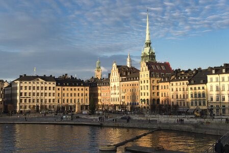 Stockholm the old town sweden photo