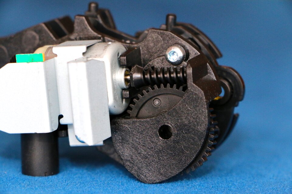 Motor worm gear miniature