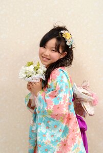 Kids age ceremony girl