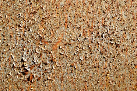 sheet with rusted surface