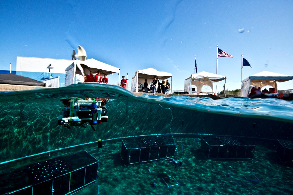 TBNMS vehicle competing in the 2014 MATE competition