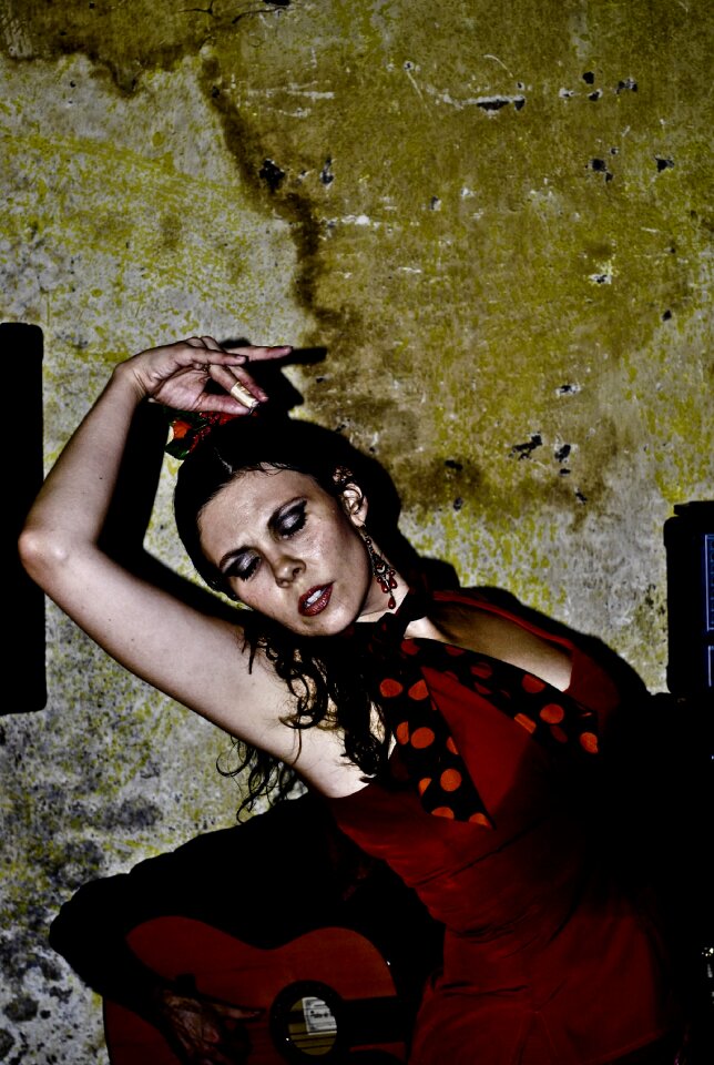 Red dress women