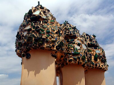 Abstract art barcelona sculpture