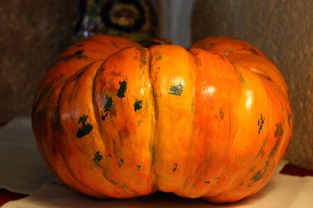 Orange pumpkin fall