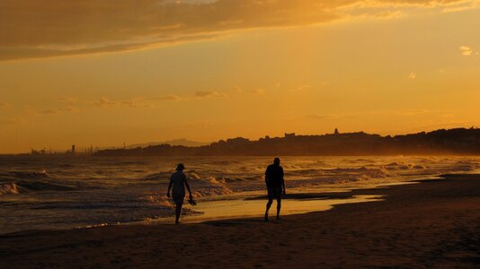 Abendstimmung sunset tarragona