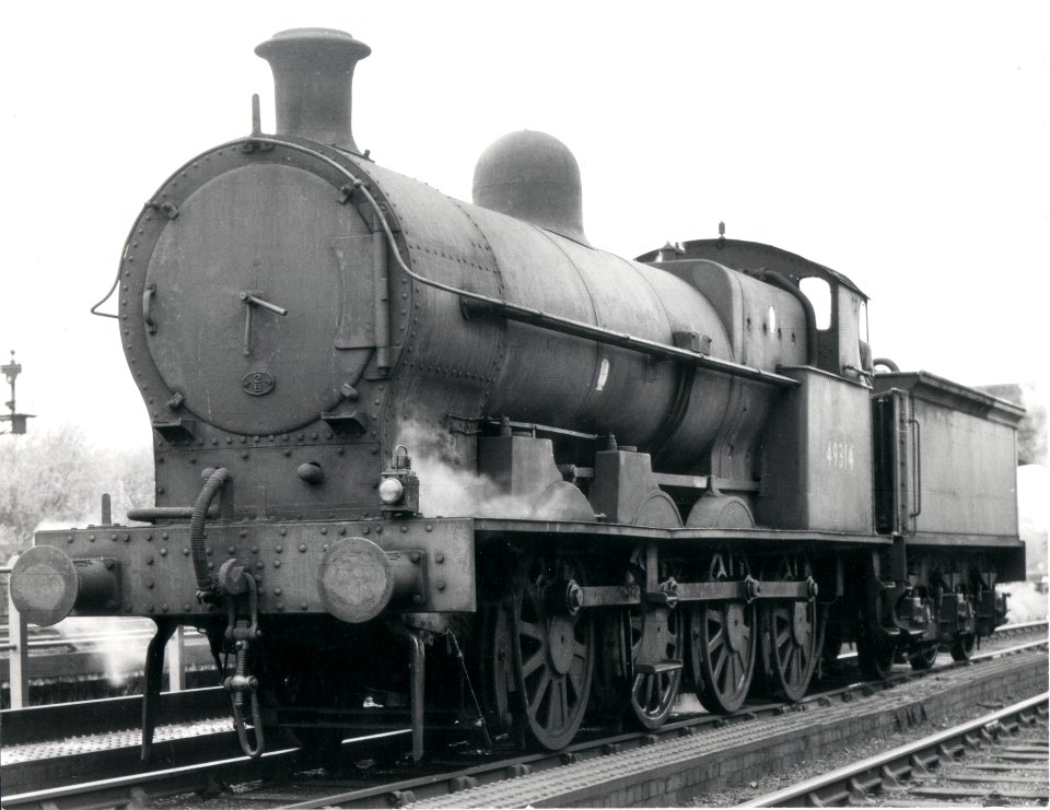 LNWR 0-8-0 at Oxford - 1960
