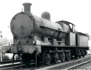 LNWR 0-8-0 at Oxford - 1960 photo