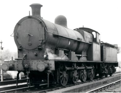 LNWR 0-8-0 at Oxford - 1960