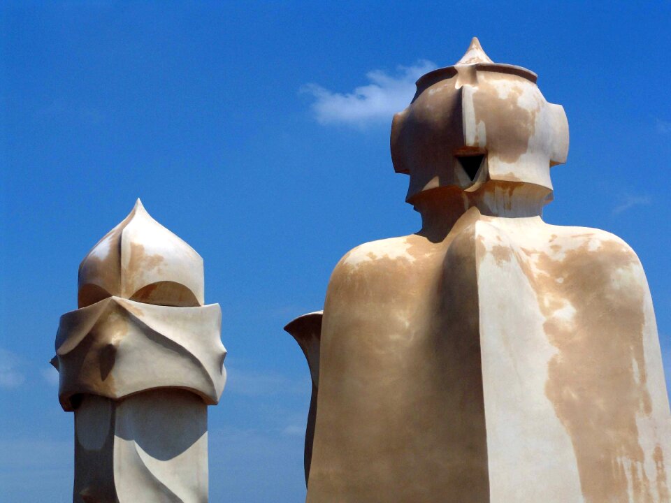Abstract art barcelona sculpture