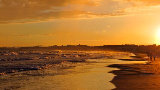 Abendstimmung sunset tarragona