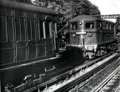Rickmansworth - electric traction takes over photo