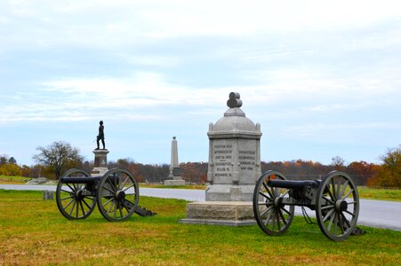 Military gettysburg statue
