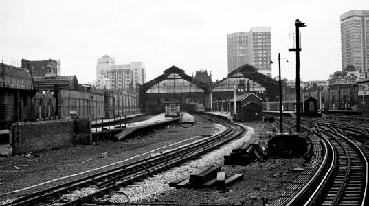 Broad Street station 1970 photo