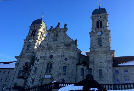 Late baroque winter einsiedeln