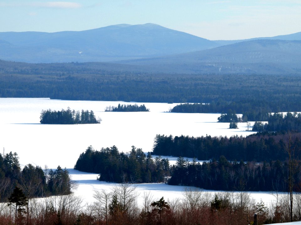 Photo of the Week - Frozen Lake Umbagog (NH)