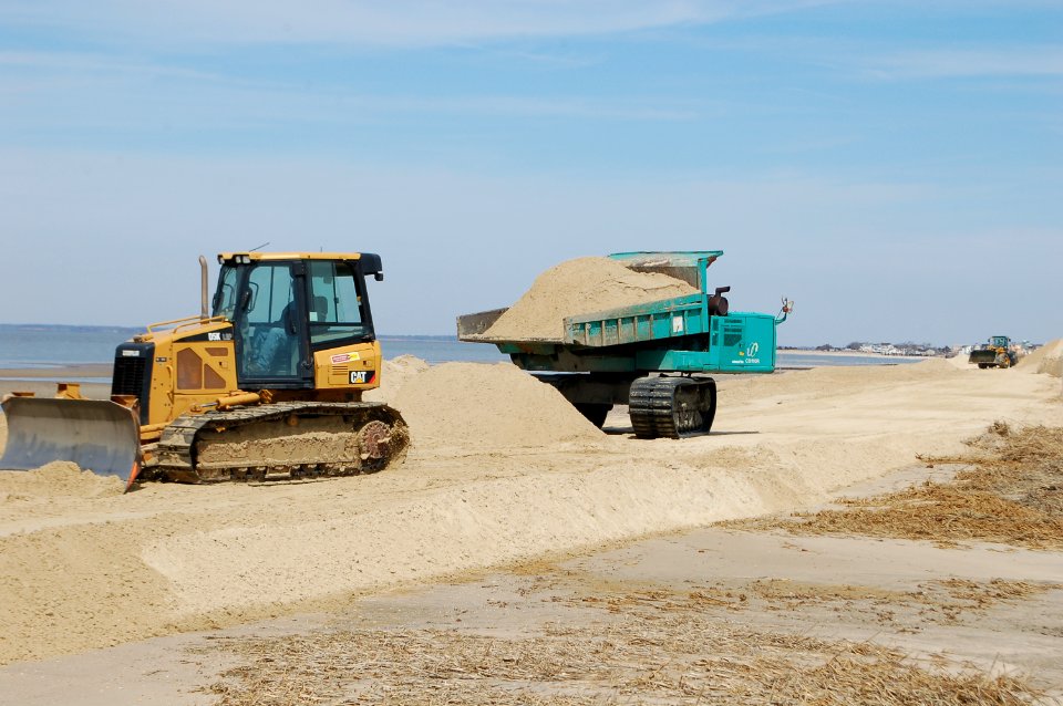 Kimbles Beach, New Jersey (during restoration)