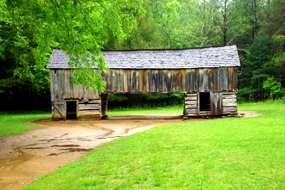 Cades Cove Crib Barn,  Great Smoky Mountains National Park, May 5, 2009