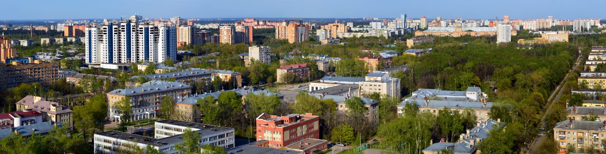 Downtown Korolev panorama photo