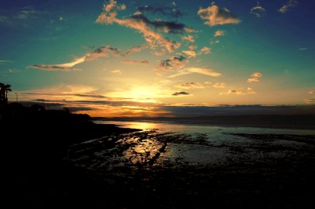 Clevedon, yesterday evening