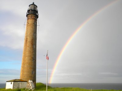 Photo of the Week - Rainbow at Maine Coastal Islands National Wildlife Refuge. photo