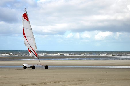 Land yacht - Quend Plage - Picardie photo