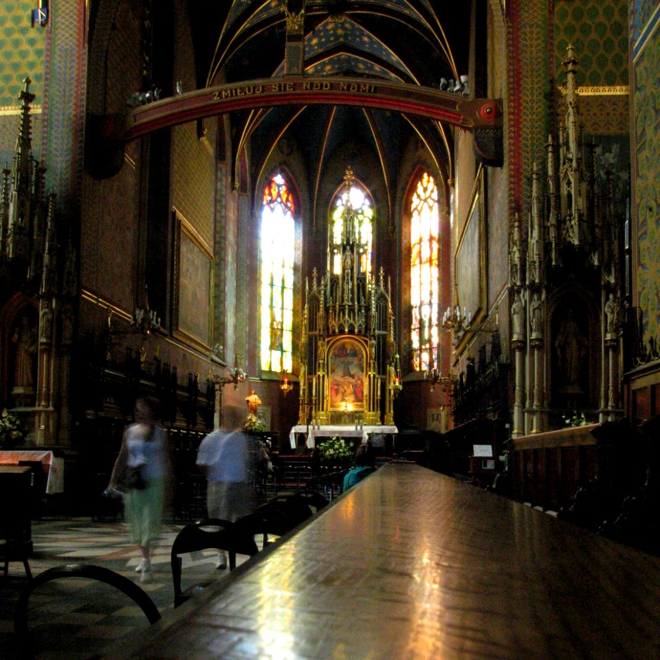 Inside - Church - Krakow - Poland