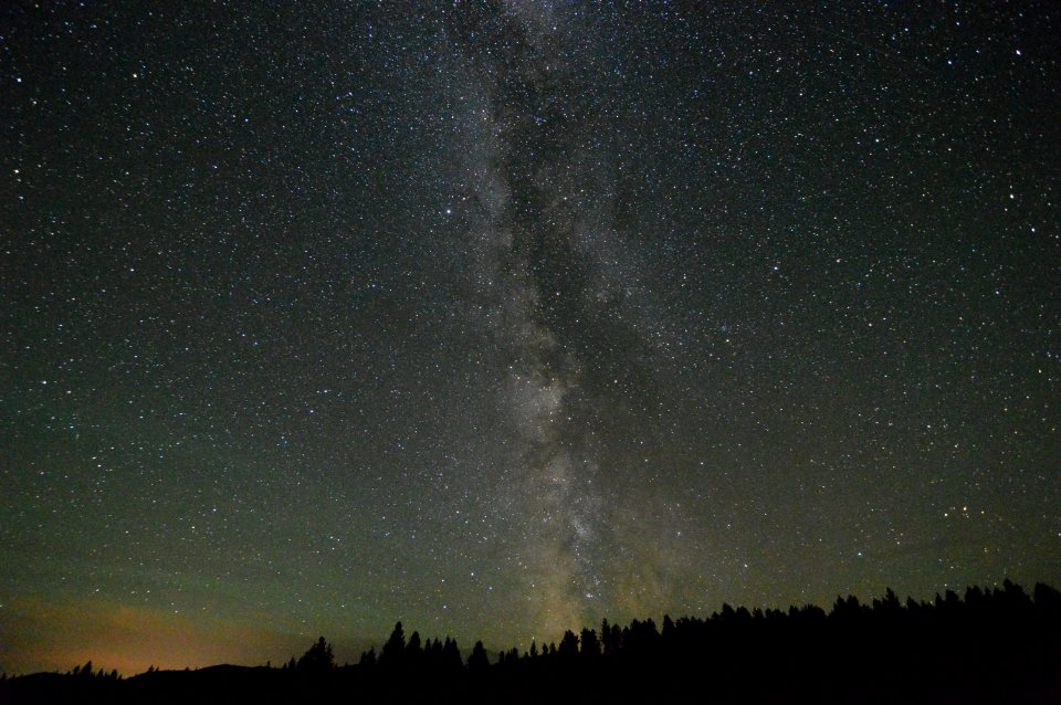 Milky Way over Big Prairie