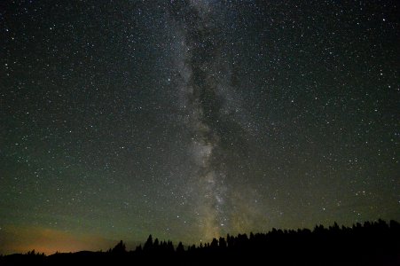 Milky Way over Big Prairie
