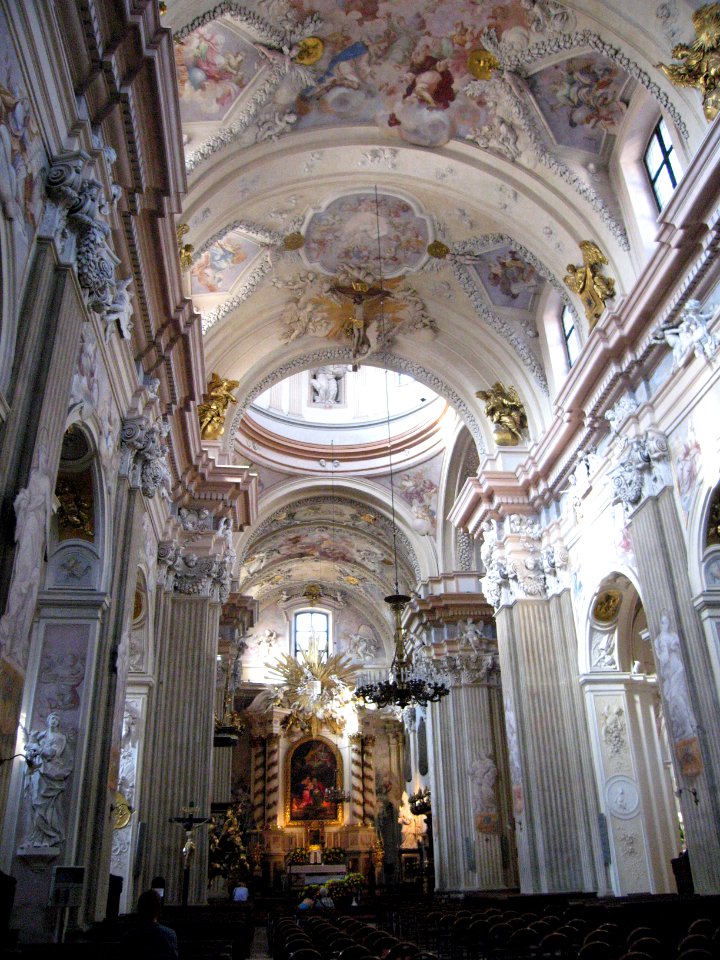 Inside a beautiful church - Krakow -Poland