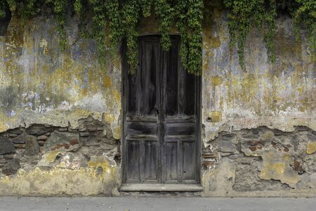 Old door rustic architecture photo