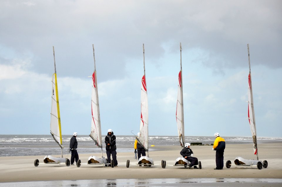 Land sailing - Quend Plage - Picardie