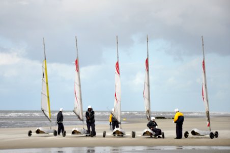 Land sailing - Quend Plage - Picardie photo