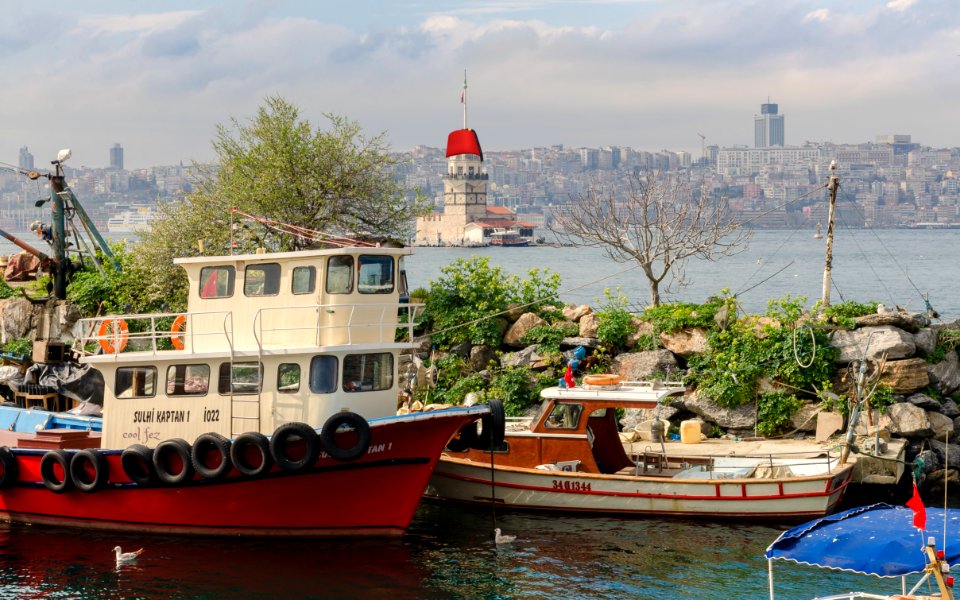 Maiden's tower with fez