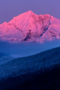 Gunsight Mountain Sunset
