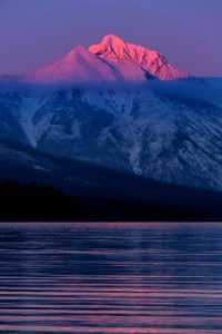 Stanton Mountain and Mt. Vaught Sunset photo