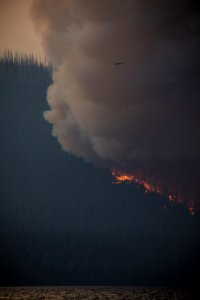 Howe Ridge Fire 2018 photo