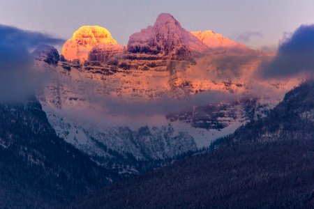 Little Matterhorn Sunset photo