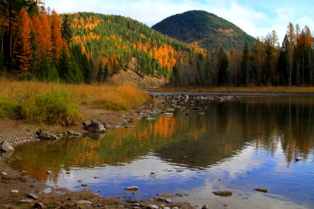 Belton Hills and the Middle Fork of the Flathead River photo