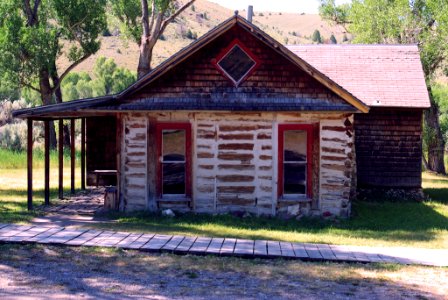 Graeter House, Bannack State Park (ghost town and first territorial capitol), Montana, July 30, 2010 photo