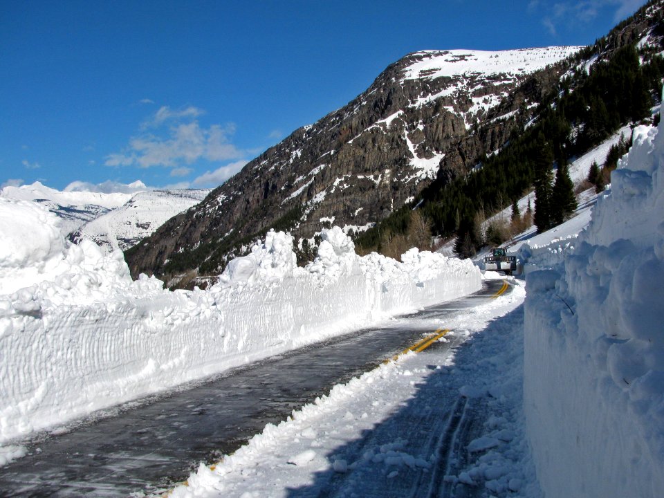 4-28-2020 - Plowing Going-to-the-Sun Road