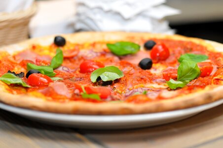 Pizza dinner italy