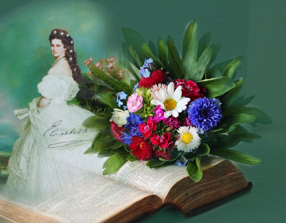 Still life photoshop image editing