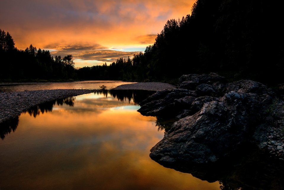 Middle Fork - Sunset Calm