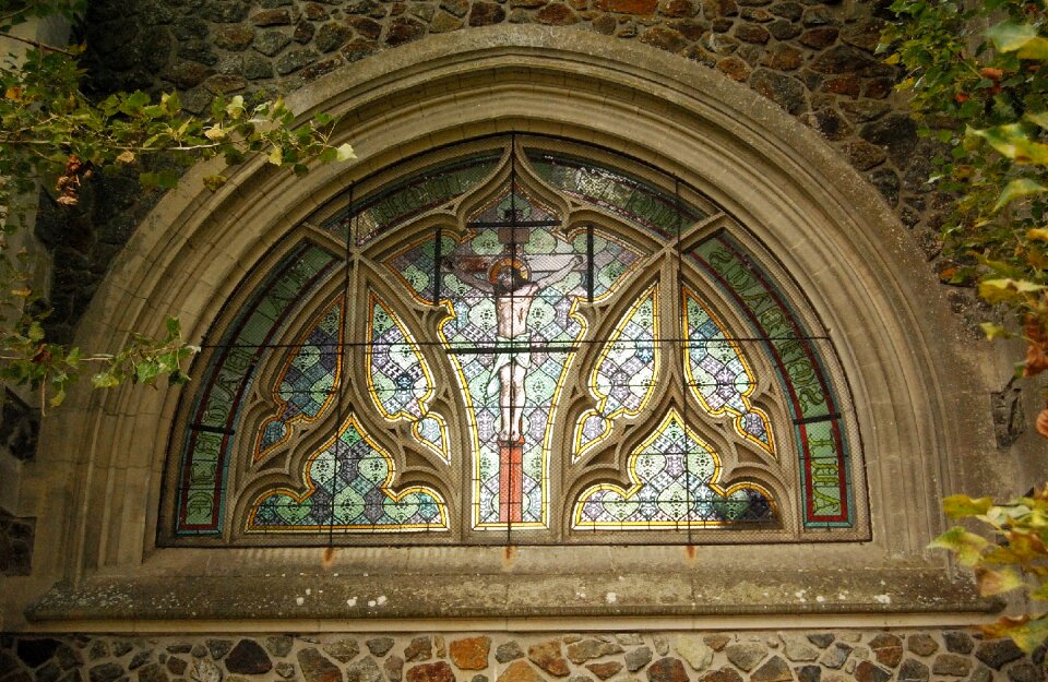 Church window france