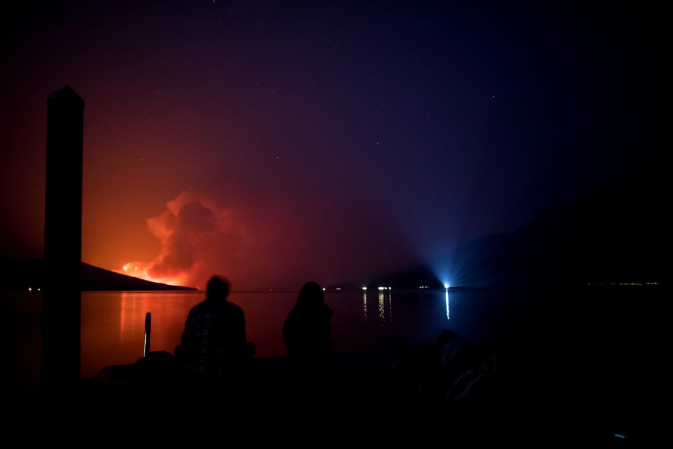 Howe Ridge Fire 2018